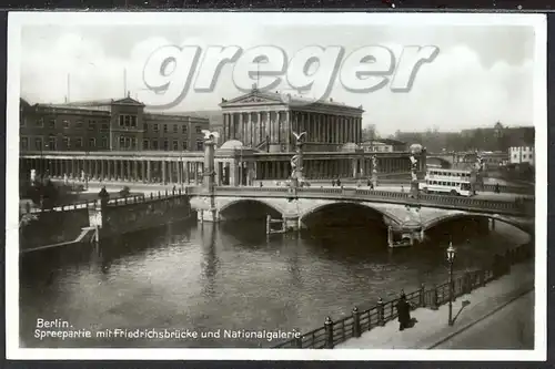 AK Deutsches Reich 1934 Berlin Friedrichsbrücke     20/6 