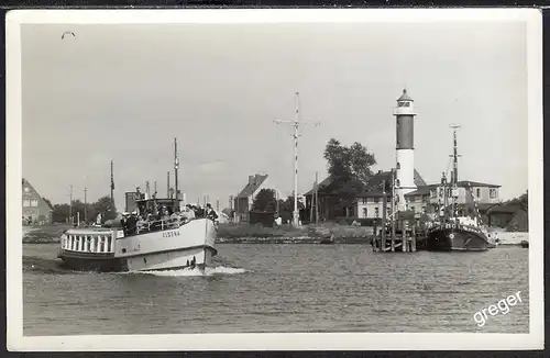 Foto  eines Hafens Insel Poel  Schiffsausflug mit der Eldena    44/21 