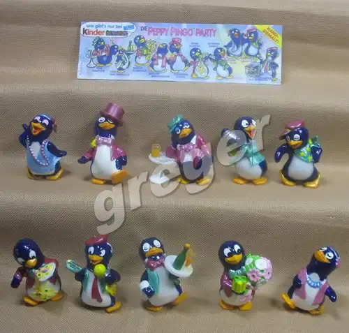 Komplettsatz   Peppy Pingo Party von 1994 