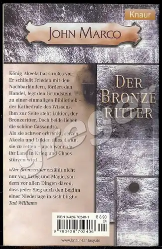 TB  Der Bronze Ritter von John Marco