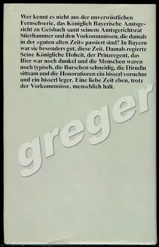 Königlich Bayerisches  Amtsgericht von Georg Lohmeier