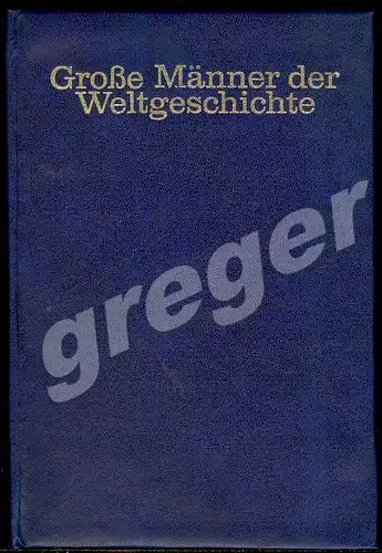 Große Männer der Weltgeschichte