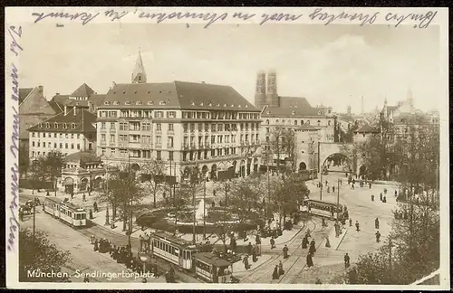 AK Deutsches Reich, München, Sendlingertorplatz    72/12