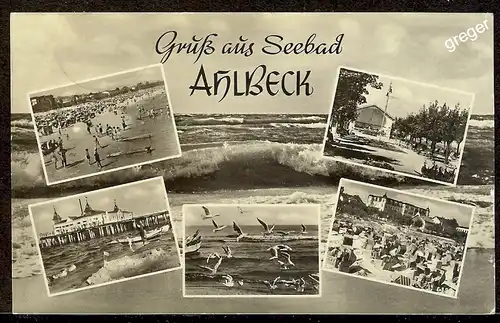AK DDR Gruß aus Seebad Ahlbeck   76/2