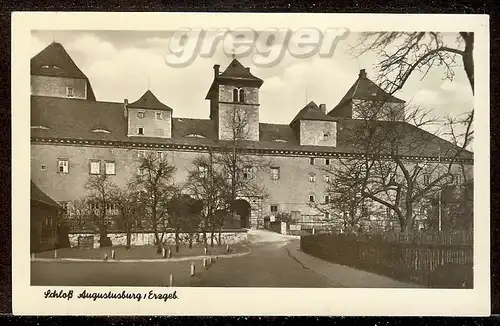 AK DDR  Schloss  Augustusburg im Erzgebirge 77f 