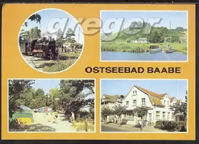 AK DDR Ostseebad Baabe, Mehrbild   17/17 