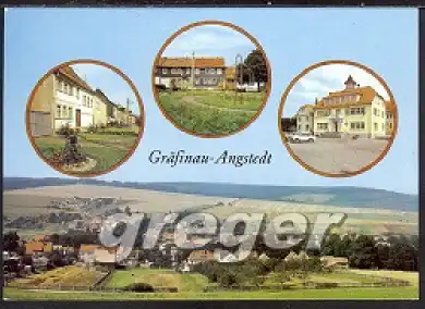 AK DDR Gräfinau-Angstedt, Mehrbildkarte   16/40