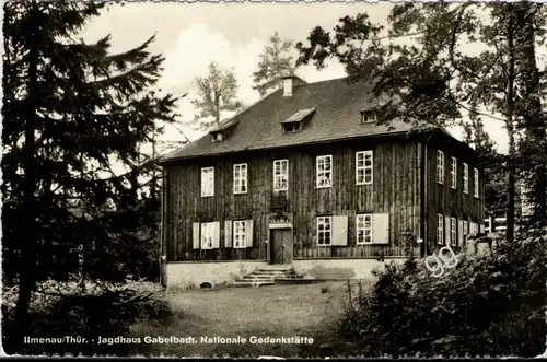 AK DDR Ilmenau Jagdhaus Gabelbach    16