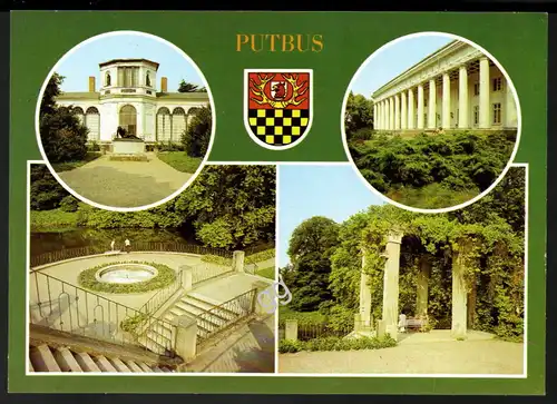 AK DDR Putbus auf Rügen, Mehrbild  p-19  