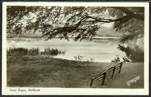 AK DDR Insel Rügen, Herthasee    44/49
