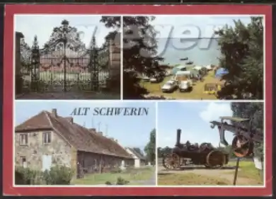 AK DDR Alt Schwerin, Mehrbild   25/11 