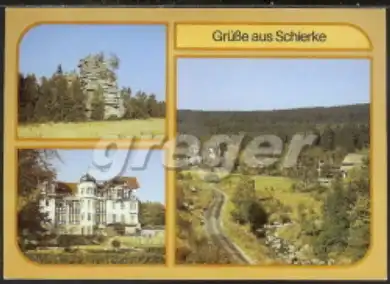 AK DDR Grüße aus Schierke, Mehrbild    25/27 
