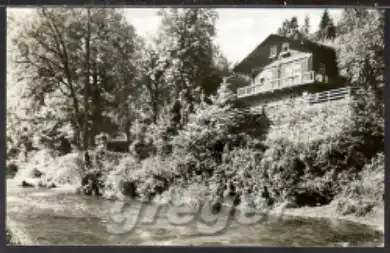 AK DDR   Schwarzburg, HO-Gaststätte Schweizerhaus,    32/44