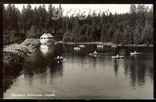 AK DDR Stausee b. Schönheide i. Erzgebirge  -    79d