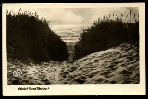 [Ansichtskarte] DDR Ostseebad Sreroro, Weststrand. 