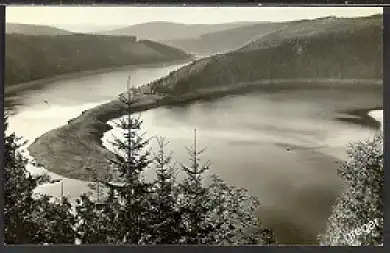 [Ansichtskarte] DDR Stausee der Hohenwarte- Saaletalsperre   15/19. 