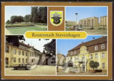 [Ansichtskarte] DDR Reuterstadt Stavenhagen, Mehrbildkarte   S 34. 