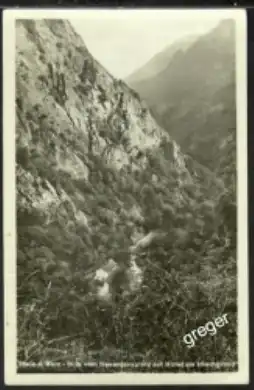 [Ansichtskarte] DDR Thale Blick vom Hexentanzplatz auf Hotel am Hirschgrund   35/1. 