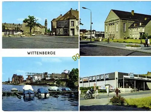 [Ansichtskarte] DDR Wittenberge, Mehrbild   w 31. 