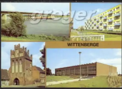 [Ansichtskarte] DDR Wittenberge, Mehrbild   26/29. 