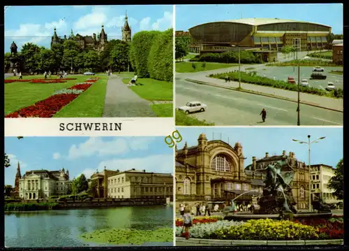 [Ansichtskarte] DDR Schwerin, Mehrbild   24/39. 