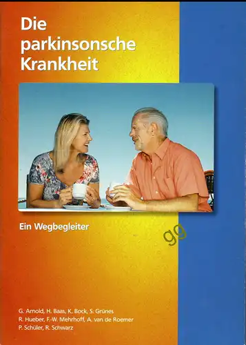 die parkinsonsche Erkrankung
 
drei Broschüren, 
ein Wegbegleiter, Wissenswertes über das fortgeschrittene Stadium, Wegweiser Sozialleistungen für Parkinson-Patienten
verschiedene Autoren
Herausgeber Pfizer GmbH, Karlsruhe
die informativen...