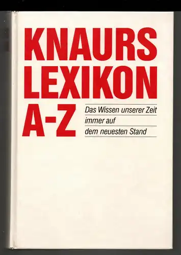 Knaurs Lexikon A-Z