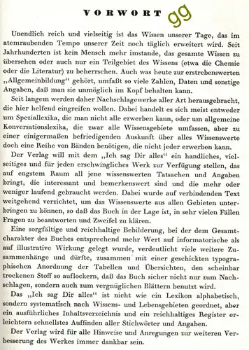 Ich sag Dir Alles