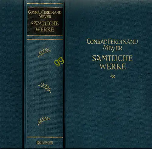 Sämtliche Werke  Conrad Ferdinand Meyer