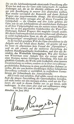 Knaurs Opernführer von Gerhart von Westerman