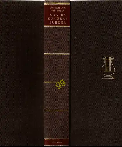 Knaurs Konzertführer von Gerhart von Westerman