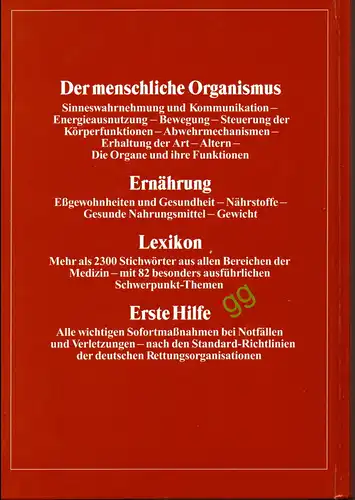 Das Lexikon der Gesundheit von Scheele, Burkhard und Günter Wangerin