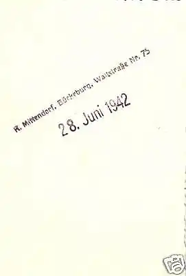  Originalfoto 9x6cm, Hess. Oldendorf Weinschänke Rohdental, 1942