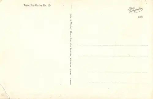 7855/ Foto AK, Teschke- Karte Nr. 15, RAD Flagge