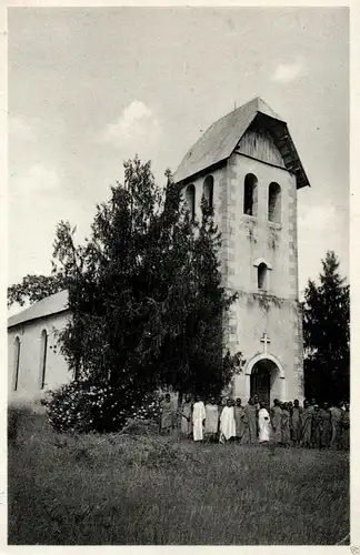  Foto AK, Ost Afrika, Kirche in Mamba, 1939
