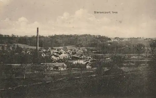  Foto AK, Blerancourt, Picardie, 1915
