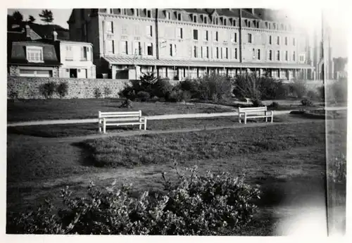  Originalfoto 9x6cm, Le Val André, Hospital, 1941