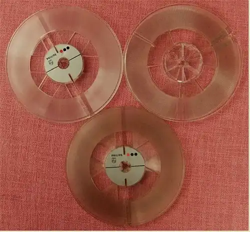 9 Stück Tonspulen aus Kunststoff

18 cm Durchmesser bis ca. à 120 m Magmetbänder

