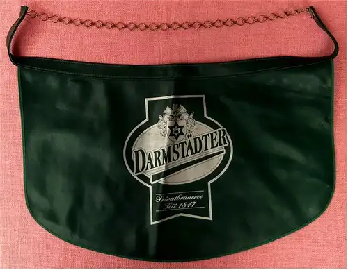 Darmstädter Bier - Ausschank-Schürze Kellnerschürze - 1980er Jahre