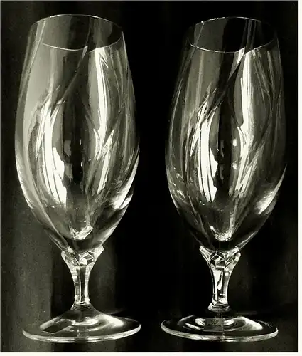 2 x Nachtmann Opal Bierglas / Biertulpe - Bleikristall-Glas mit ca. 0,3 Lt. Volumen 