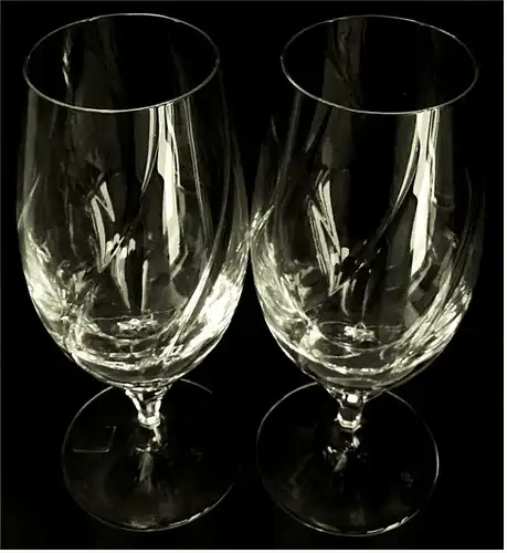 2 x Nachtmann Opal Bierglas / Biertulpe - Bleikristall-Glas mit ca. 0,3 Lt. Volumen 