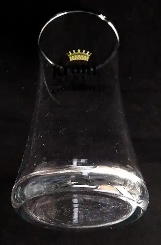 Kronia Wasserglas - Sprudelglas - Krönt den Durst - 1980er Jahre