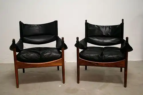2x Modus Lounge Chair Kristian Solmer Vedel für Soren Willadsen