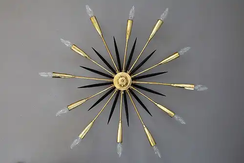 Sputnik Messing massiv / Wiener Werkstätten