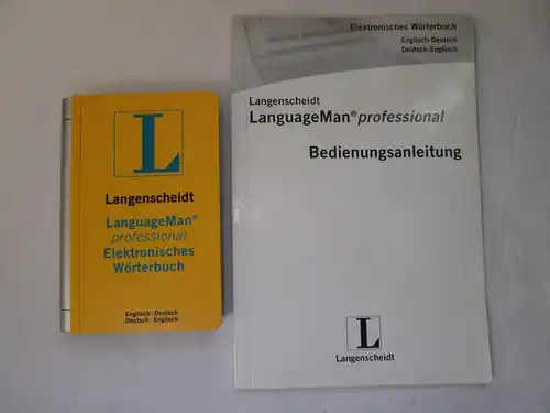Langenscheidt LanguageMan professional (Elektronisches Wörterbuch - Englisch)