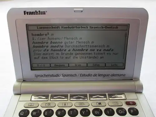 Franklin: LDS-1900 (Elektronisches Wörterbuch Spanisch)
