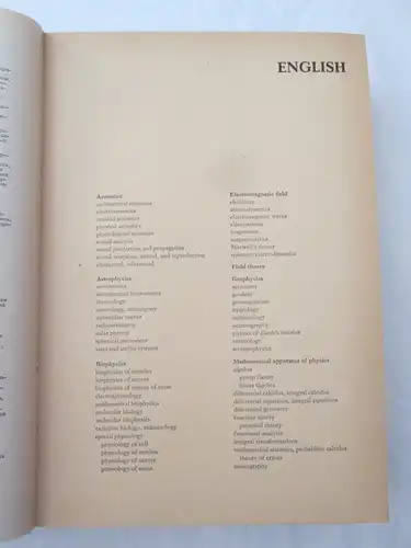 VEB Verlag Technik: Technik-Wörterbuch Physik - englisch - deutsch + französisch + russisch (1.) A-M + 2.) N-Z + 3.) Register)
