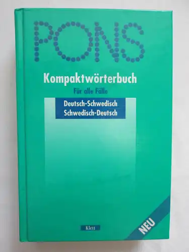 Redaktion: Britt-Marie Berglund, Irmgard Lindestam, Gerhard Hladik, Eva Louise Landgren und Mathias Thiel: PONS: Kompaktwörterbuch - Schwedisch. 