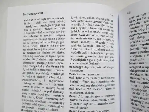 Langenscheidt: Handwörterbuch - Albanisch. 