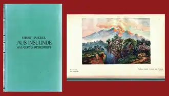 Haeckel, Ernst: Aus Insulinde : Malaiische Reisebriefe. 
